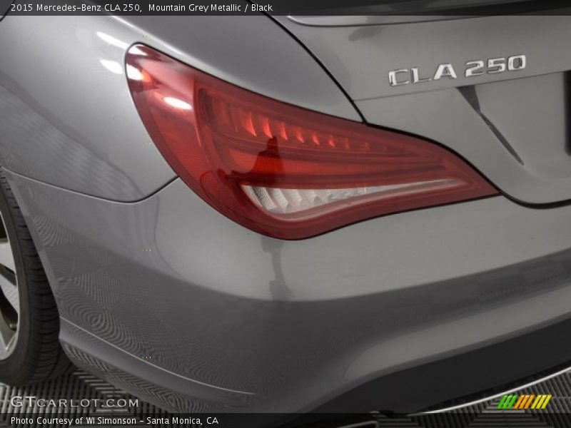 Mountain Grey Metallic / Black 2015 Mercedes-Benz CLA 250