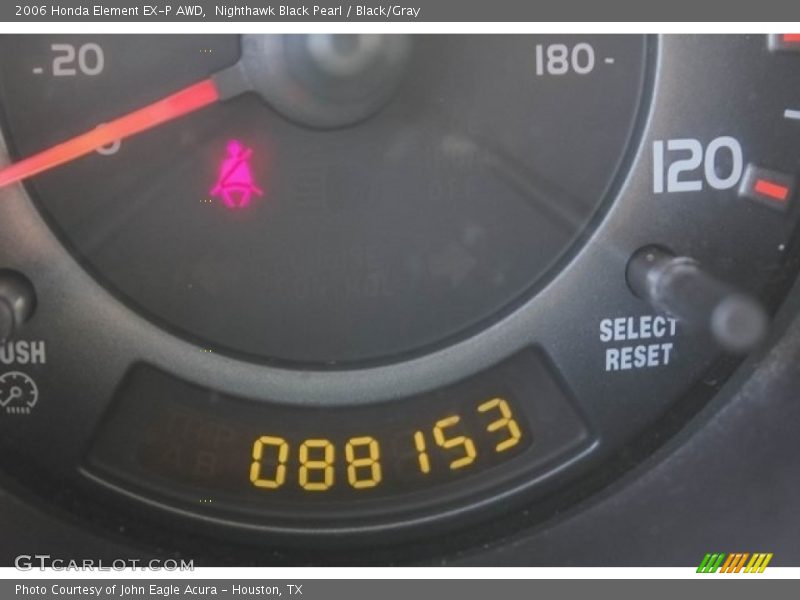 Nighthawk Black Pearl / Black/Gray 2006 Honda Element EX-P AWD