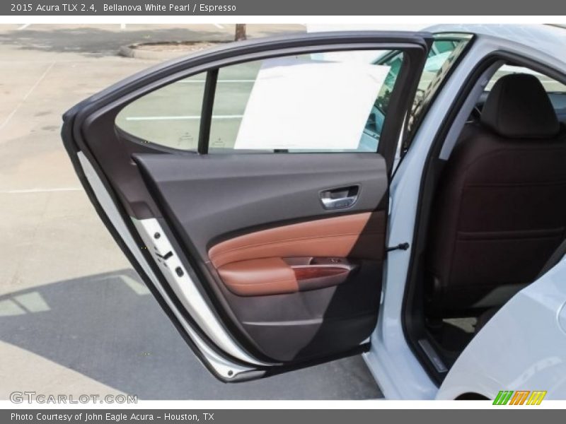 Bellanova White Pearl / Espresso 2015 Acura TLX 2.4