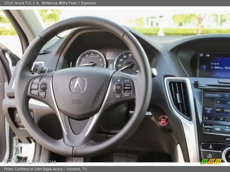 Bellanova White Pearl / Espresso 2015 Acura TLX 2.4