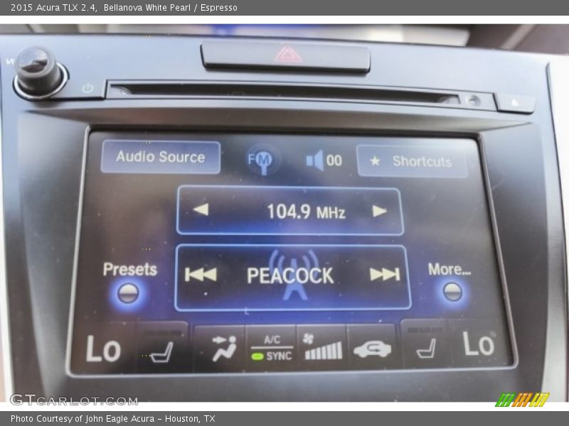 Bellanova White Pearl / Espresso 2015 Acura TLX 2.4