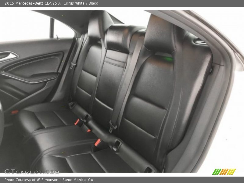 Cirrus White / Black 2015 Mercedes-Benz CLA 250