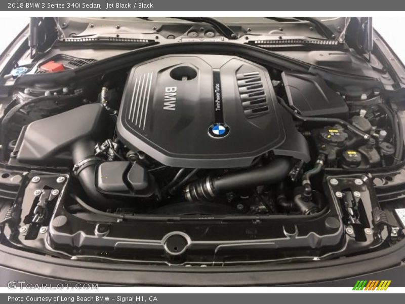 Jet Black / Black 2018 BMW 3 Series 340i Sedan