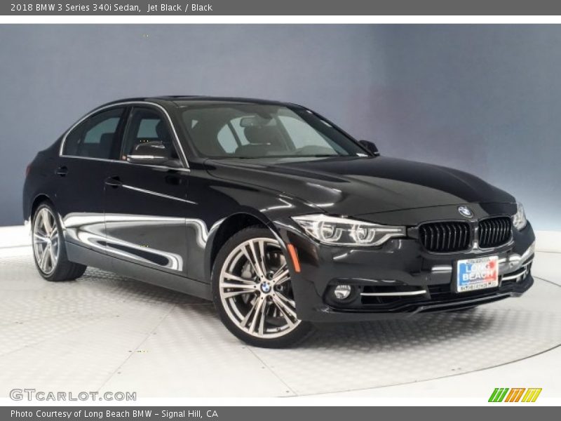 Jet Black / Black 2018 BMW 3 Series 340i Sedan
