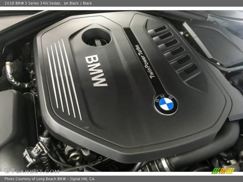 Jet Black / Black 2018 BMW 3 Series 340i Sedan