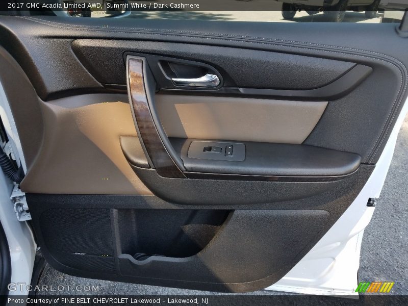 Summit White / Dark Cashmere 2017 GMC Acadia Limited AWD