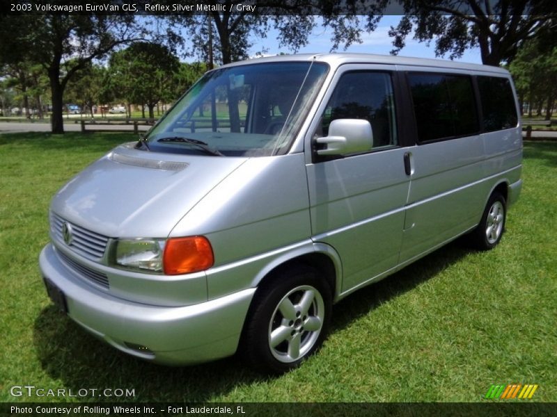 Reflex Silver Metallic / Gray 2003 Volkswagen EuroVan GLS