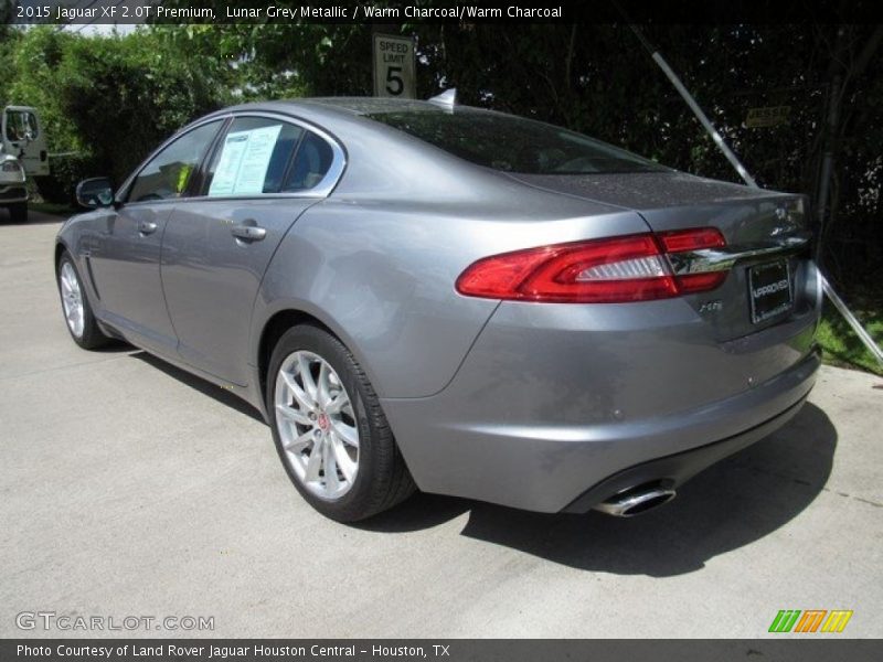Lunar Grey Metallic / Warm Charcoal/Warm Charcoal 2015 Jaguar XF 2.0T Premium
