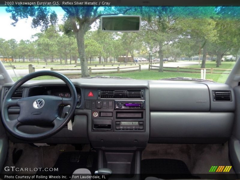 Reflex Silver Metallic / Gray 2003 Volkswagen EuroVan GLS