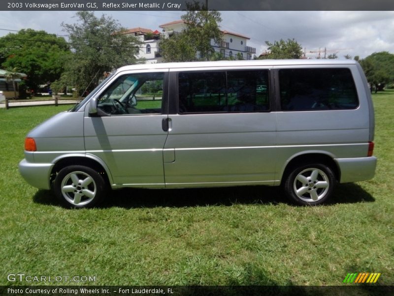 Reflex Silver Metallic / Gray 2003 Volkswagen EuroVan GLS
