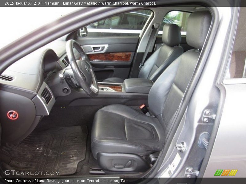 Lunar Grey Metallic / Warm Charcoal/Warm Charcoal 2015 Jaguar XF 2.0T Premium