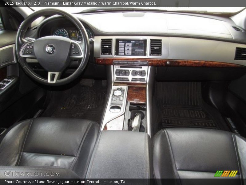 Lunar Grey Metallic / Warm Charcoal/Warm Charcoal 2015 Jaguar XF 2.0T Premium