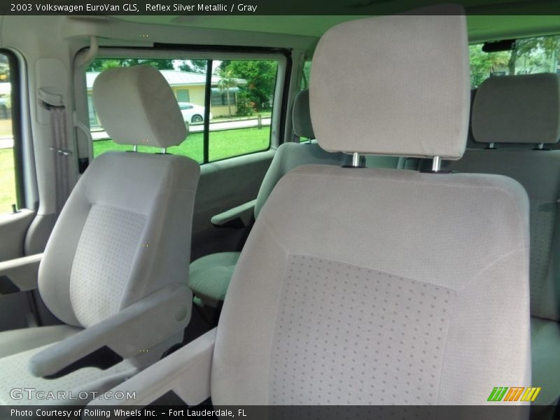 Reflex Silver Metallic / Gray 2003 Volkswagen EuroVan GLS