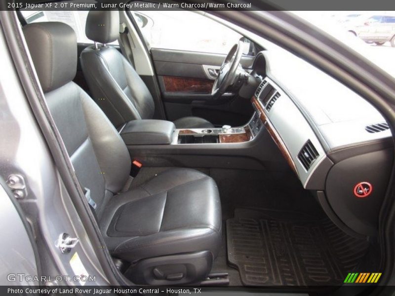 Lunar Grey Metallic / Warm Charcoal/Warm Charcoal 2015 Jaguar XF 2.0T Premium