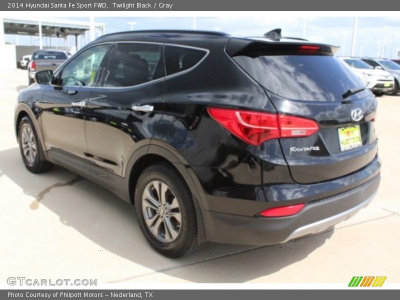 Twilight Black / Gray 2014 Hyundai Santa Fe Sport FWD