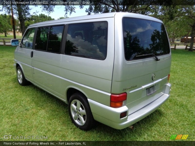 Reflex Silver Metallic / Gray 2003 Volkswagen EuroVan GLS