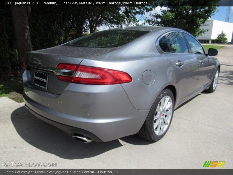 Lunar Grey Metallic / Warm Charcoal/Warm Charcoal 2015 Jaguar XF 2.0T Premium
