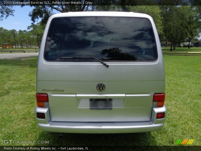Reflex Silver Metallic / Gray 2003 Volkswagen EuroVan GLS