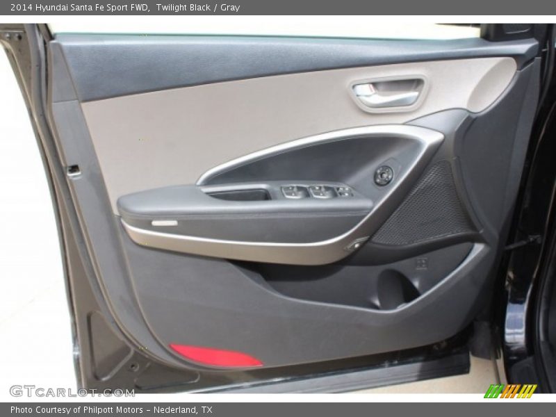 Twilight Black / Gray 2014 Hyundai Santa Fe Sport FWD