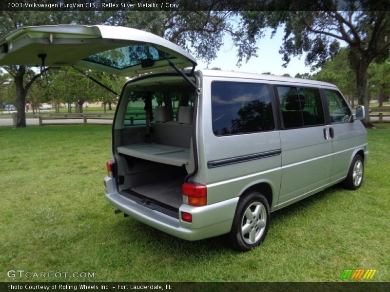 Reflex Silver Metallic / Gray 2003 Volkswagen EuroVan GLS