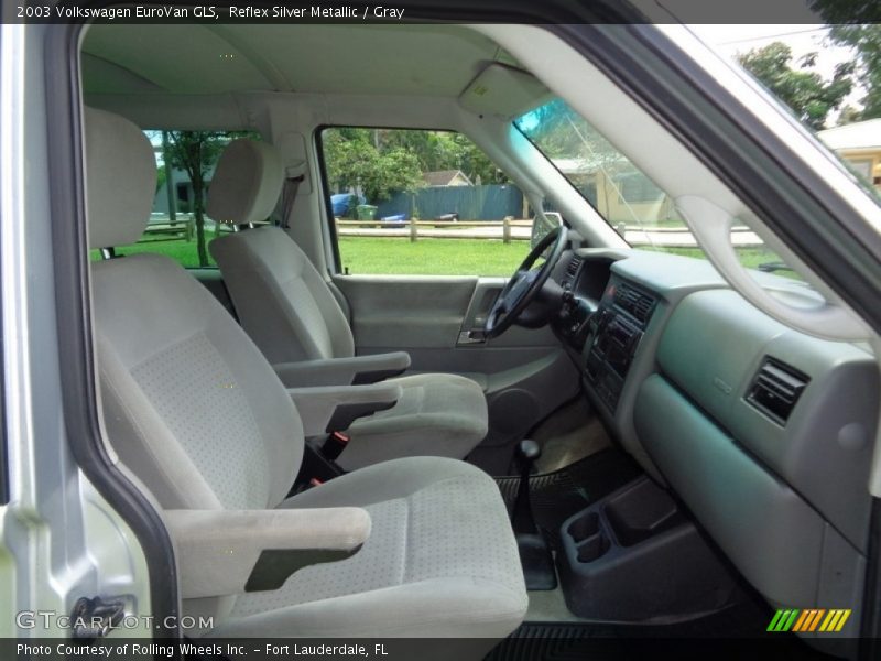 Reflex Silver Metallic / Gray 2003 Volkswagen EuroVan GLS