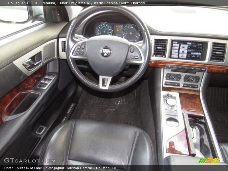 Lunar Grey Metallic / Warm Charcoal/Warm Charcoal 2015 Jaguar XF 2.0T Premium