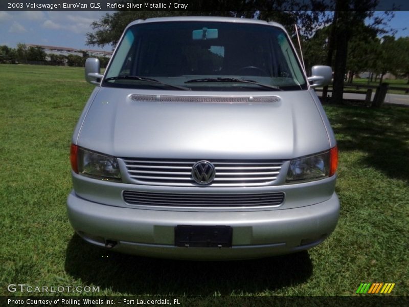 Reflex Silver Metallic / Gray 2003 Volkswagen EuroVan GLS