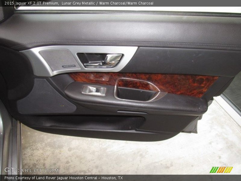 Lunar Grey Metallic / Warm Charcoal/Warm Charcoal 2015 Jaguar XF 2.0T Premium