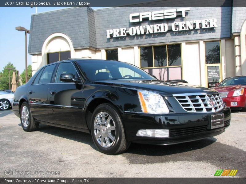 Black Raven / Ebony 2007 Cadillac DTS Sedan