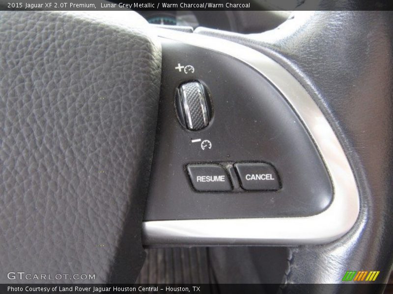 Lunar Grey Metallic / Warm Charcoal/Warm Charcoal 2015 Jaguar XF 2.0T Premium