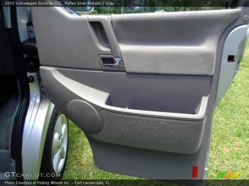 Reflex Silver Metallic / Gray 2003 Volkswagen EuroVan GLS