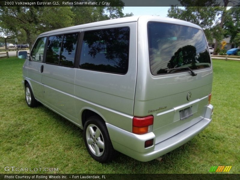Reflex Silver Metallic / Gray 2003 Volkswagen EuroVan GLS