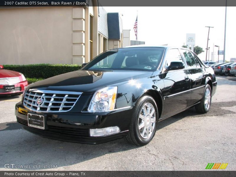 Black Raven / Ebony 2007 Cadillac DTS Sedan