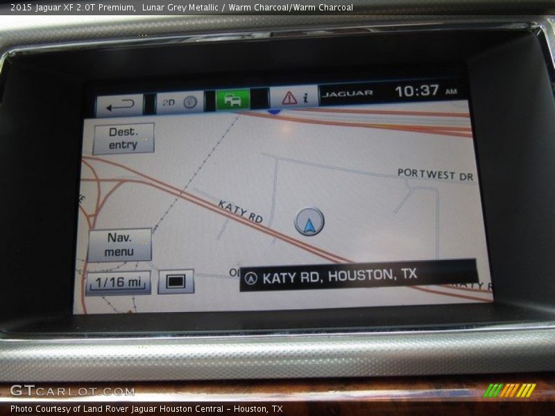 Lunar Grey Metallic / Warm Charcoal/Warm Charcoal 2015 Jaguar XF 2.0T Premium