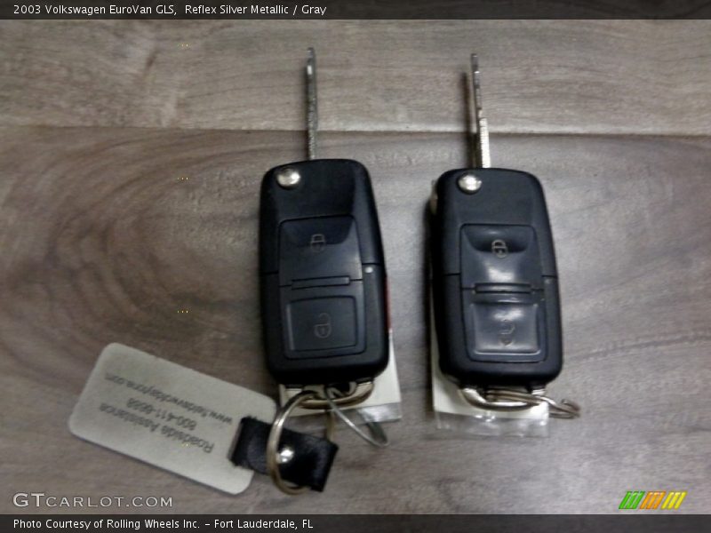 Reflex Silver Metallic / Gray 2003 Volkswagen EuroVan GLS