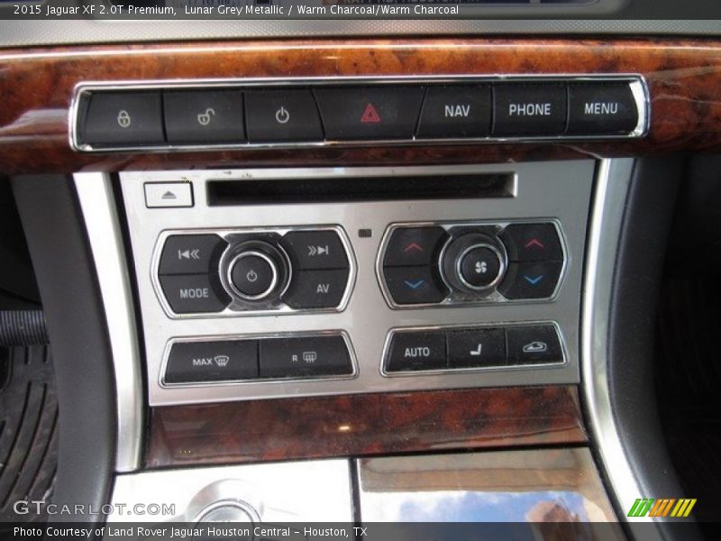 Lunar Grey Metallic / Warm Charcoal/Warm Charcoal 2015 Jaguar XF 2.0T Premium