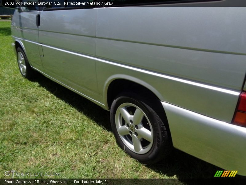 Reflex Silver Metallic / Gray 2003 Volkswagen EuroVan GLS