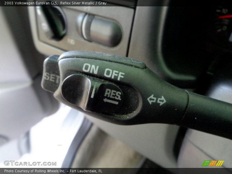 Reflex Silver Metallic / Gray 2003 Volkswagen EuroVan GLS