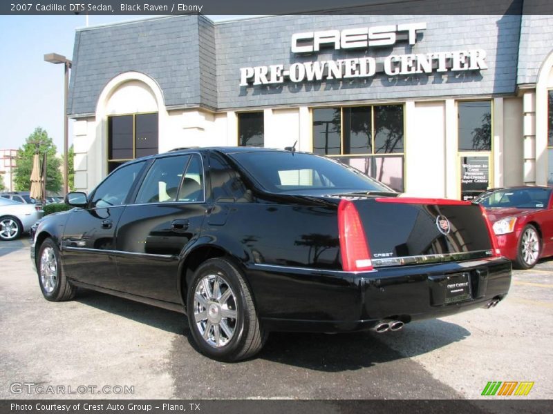 Black Raven / Ebony 2007 Cadillac DTS Sedan