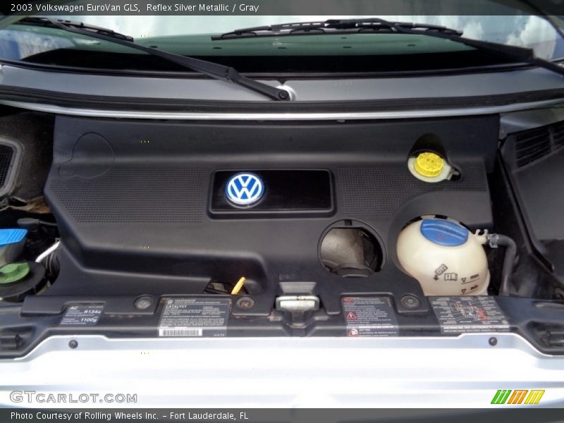 Reflex Silver Metallic / Gray 2003 Volkswagen EuroVan GLS