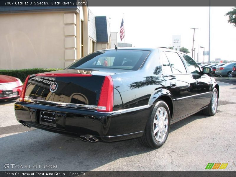 Black Raven / Ebony 2007 Cadillac DTS Sedan