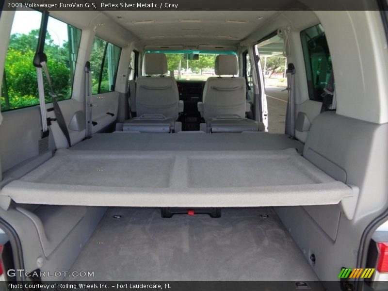 Reflex Silver Metallic / Gray 2003 Volkswagen EuroVan GLS