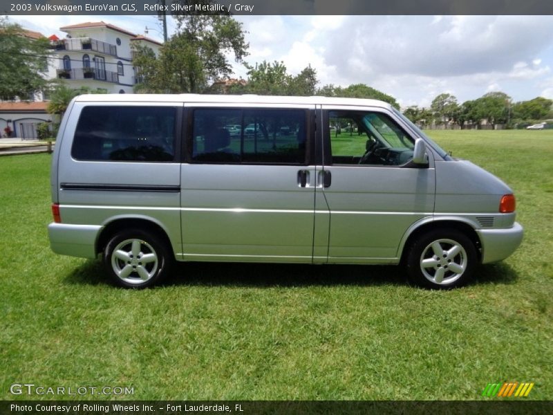 Reflex Silver Metallic / Gray 2003 Volkswagen EuroVan GLS