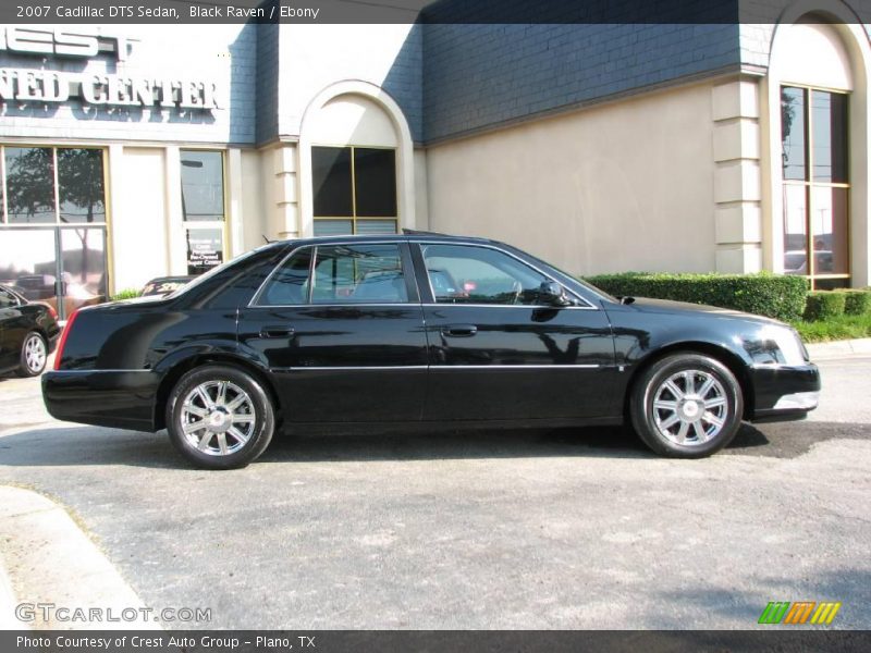 Black Raven / Ebony 2007 Cadillac DTS Sedan