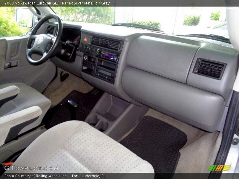 Reflex Silver Metallic / Gray 2003 Volkswagen EuroVan GLS