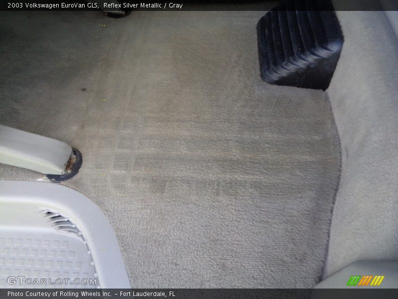 Reflex Silver Metallic / Gray 2003 Volkswagen EuroVan GLS