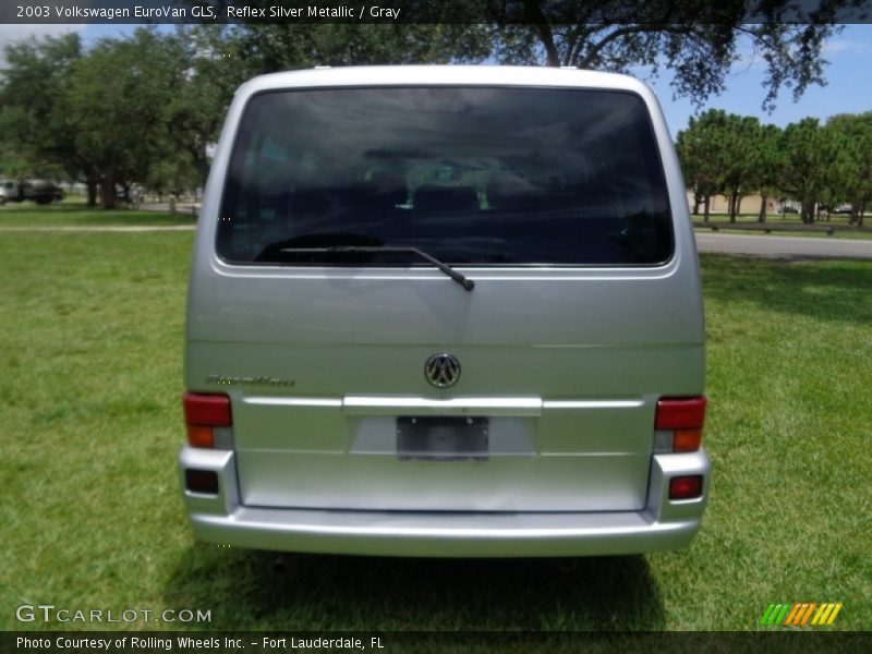 Reflex Silver Metallic / Gray 2003 Volkswagen EuroVan GLS