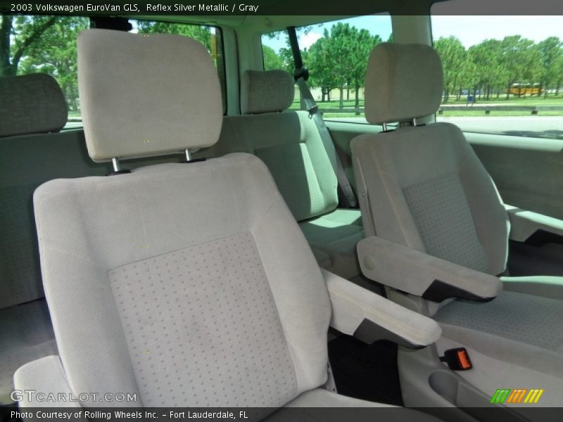 Reflex Silver Metallic / Gray 2003 Volkswagen EuroVan GLS