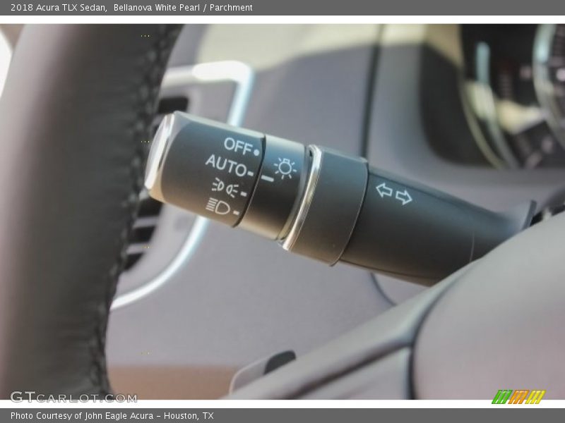 Bellanova White Pearl / Parchment 2018 Acura TLX Sedan