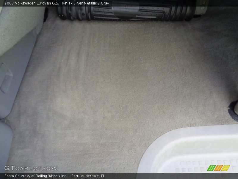 Reflex Silver Metallic / Gray 2003 Volkswagen EuroVan GLS